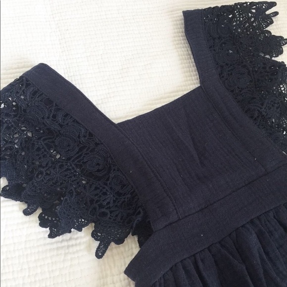 Brand New Navy Gauze Dress Size 2T - Picture 4 of 8